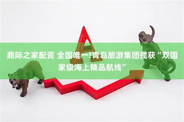 鼎际之家配资 全国唯一!青岛旅游集团揽获“双国家级海上精品航线”