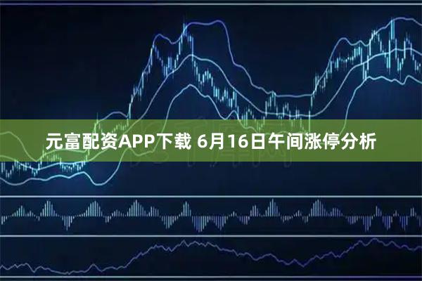 元富配资APP下载 6月16日午间涨停分析